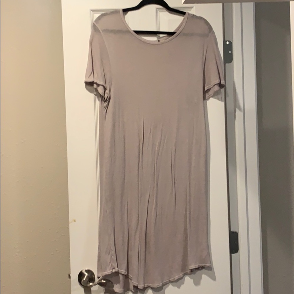 Taupe dress